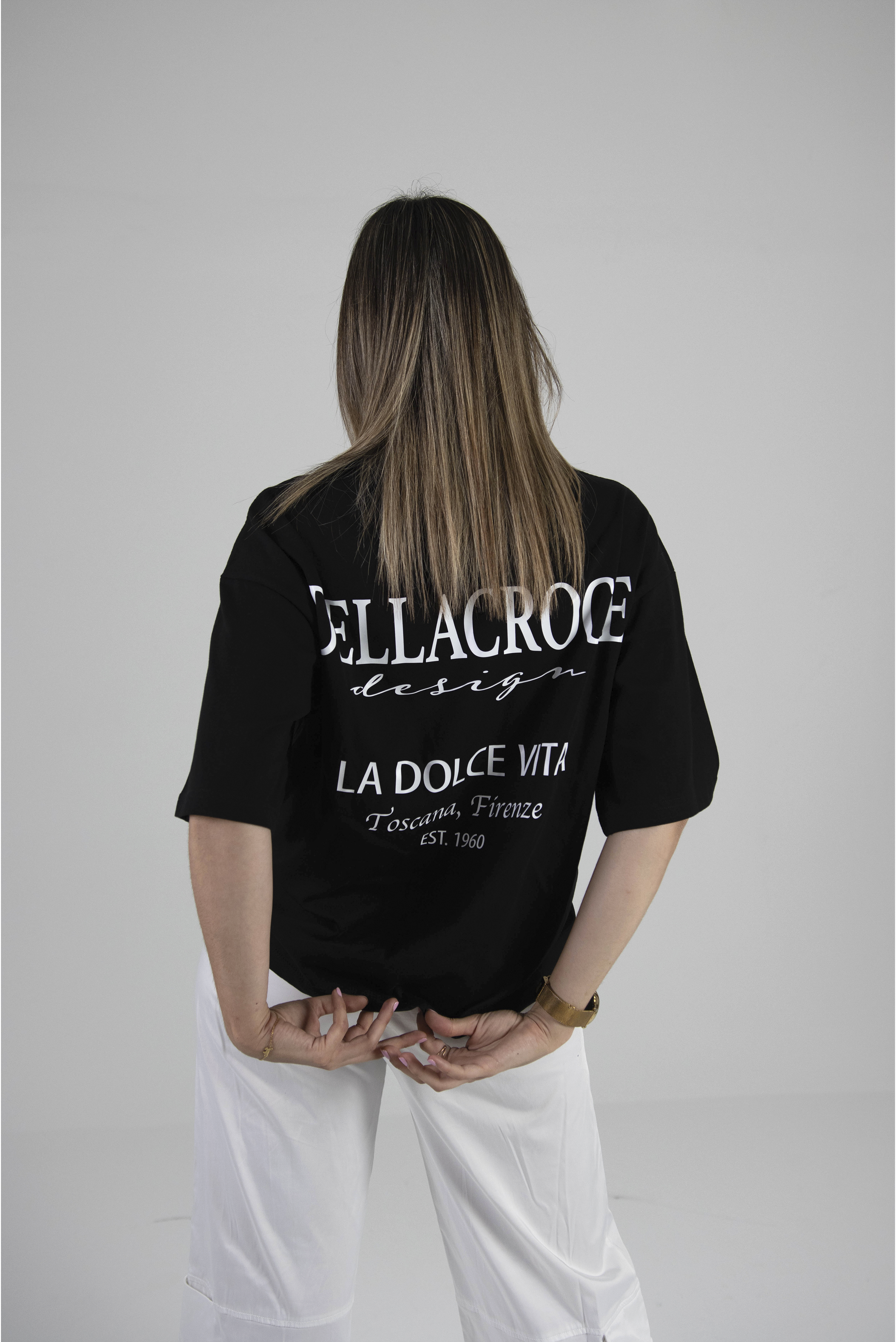 DOLCE VITA BLACK TEE