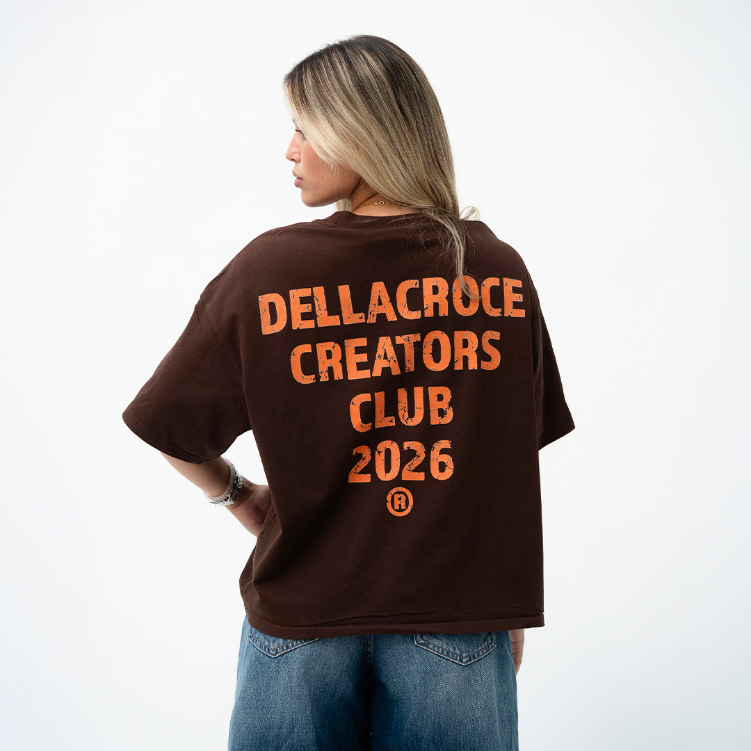 CREATORS CLUB BROWN TEE