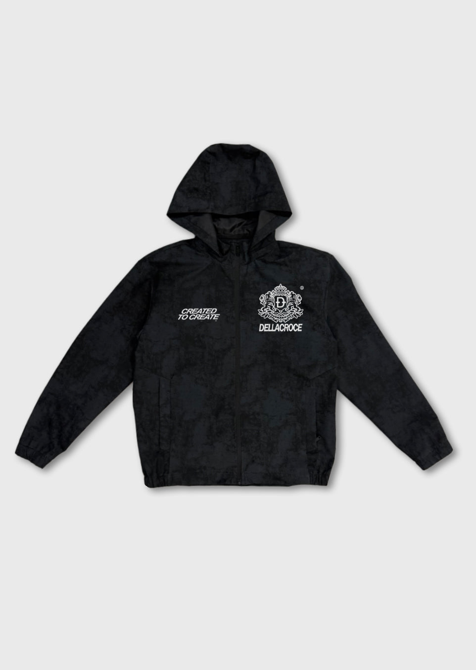 SHIELD BLACK WINDBRAKER