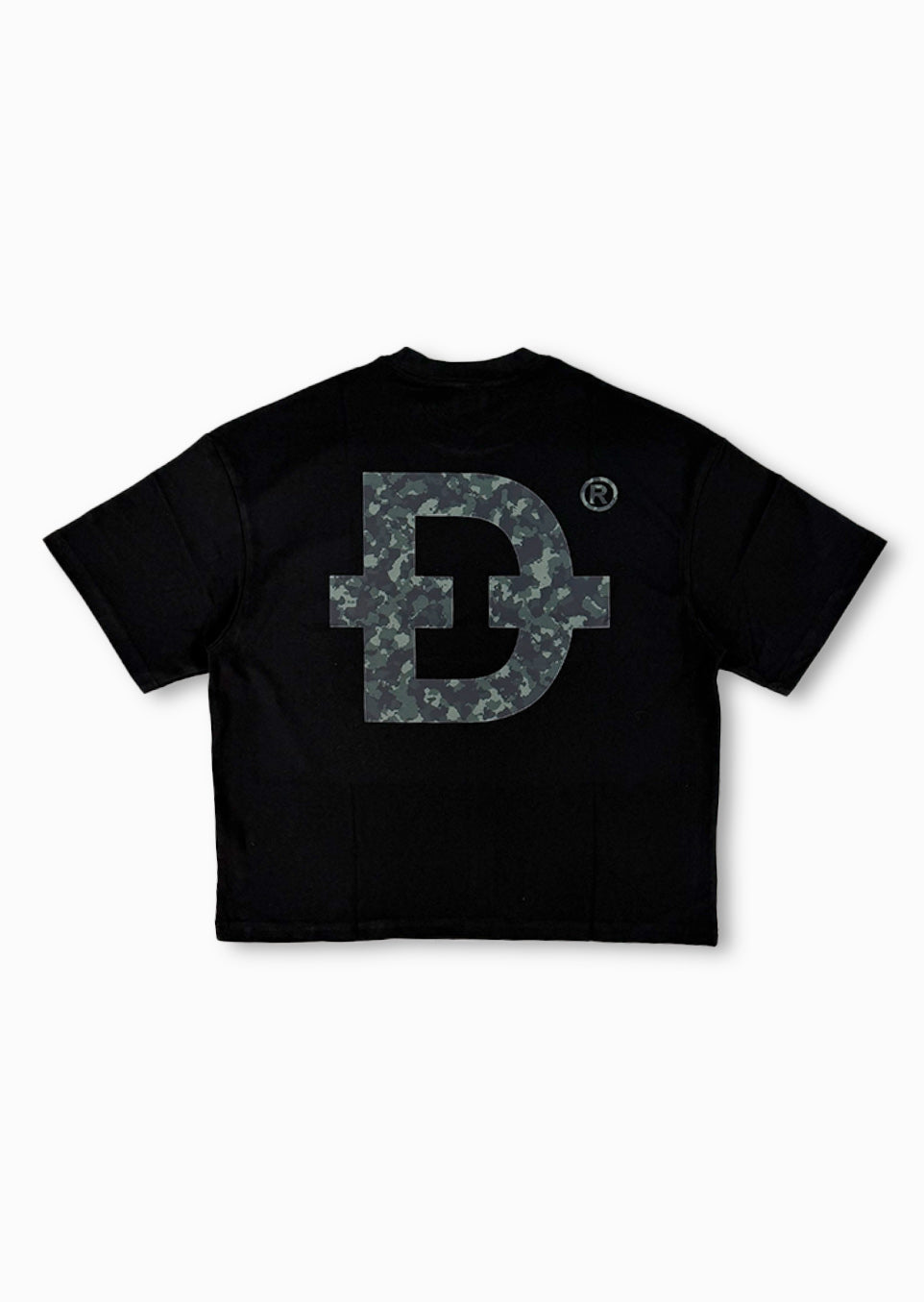 CAMOUFLAGE BLACK TEE
