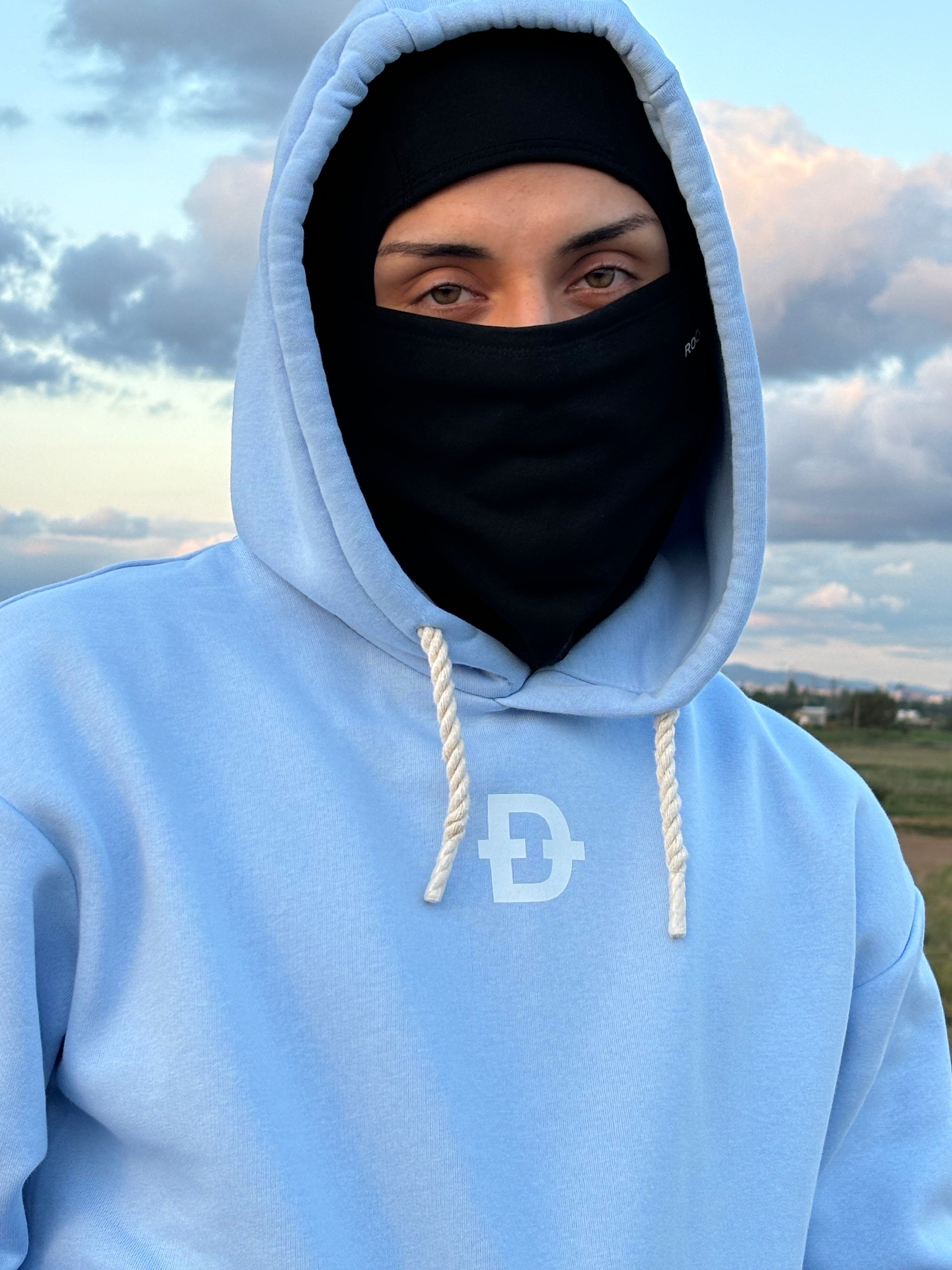 ROPE BABY BLUE HOODIE