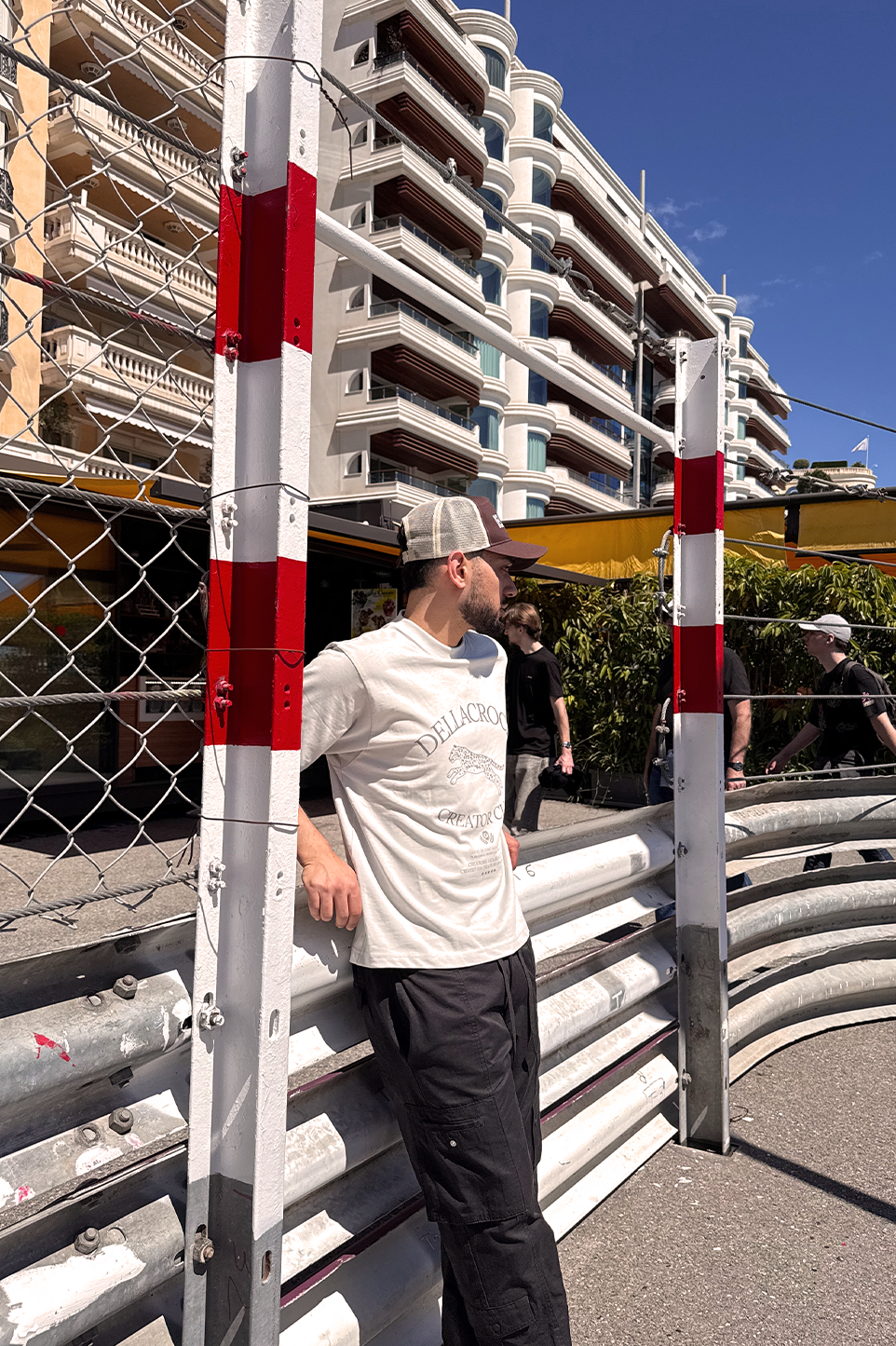 NUIT SAUVAGE GRAY VIOLET TEE