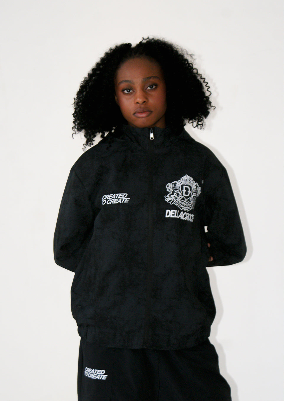 SHIELD BLACK WINDBRAKER