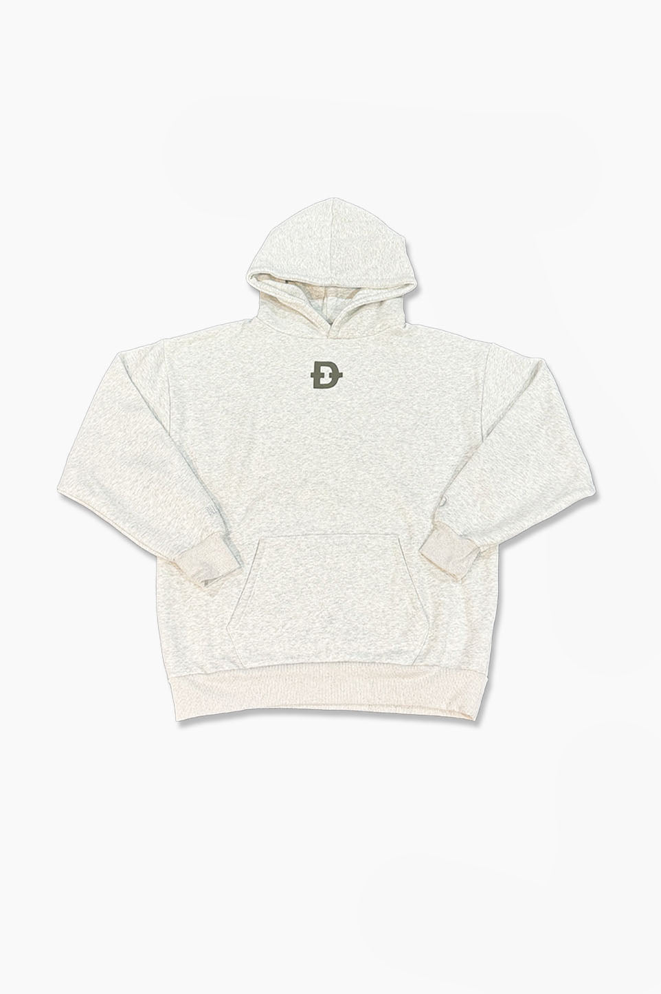 -D- Light Grey Hoodie
