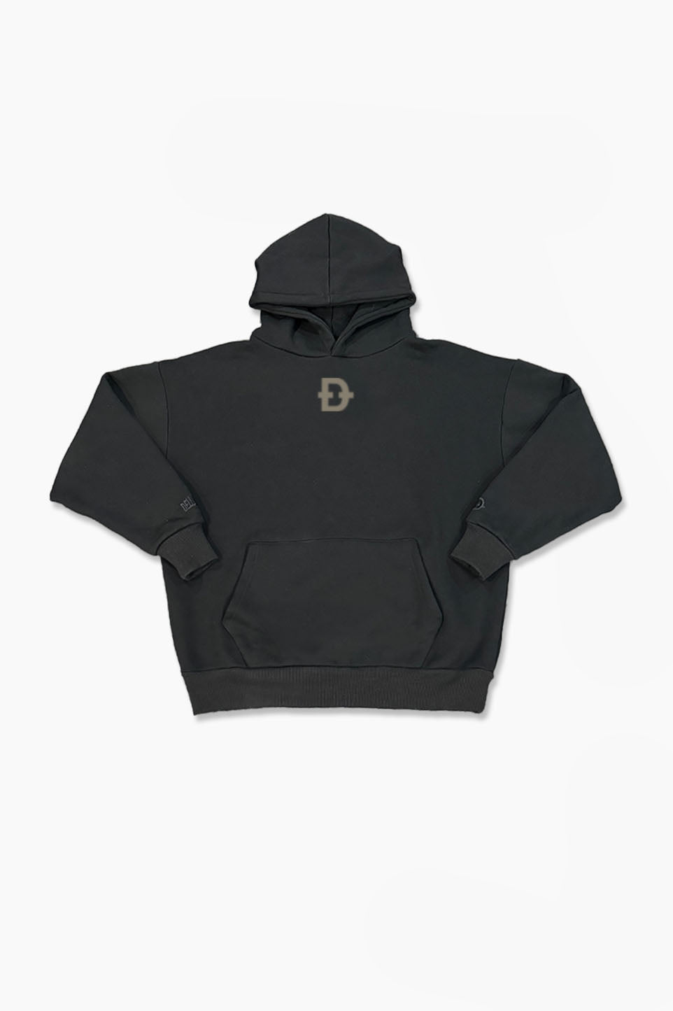 -D- Black Hoodie