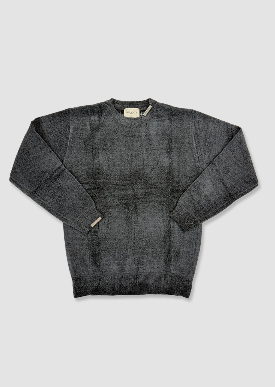 STEEL BADGE ASH GREY KNIT