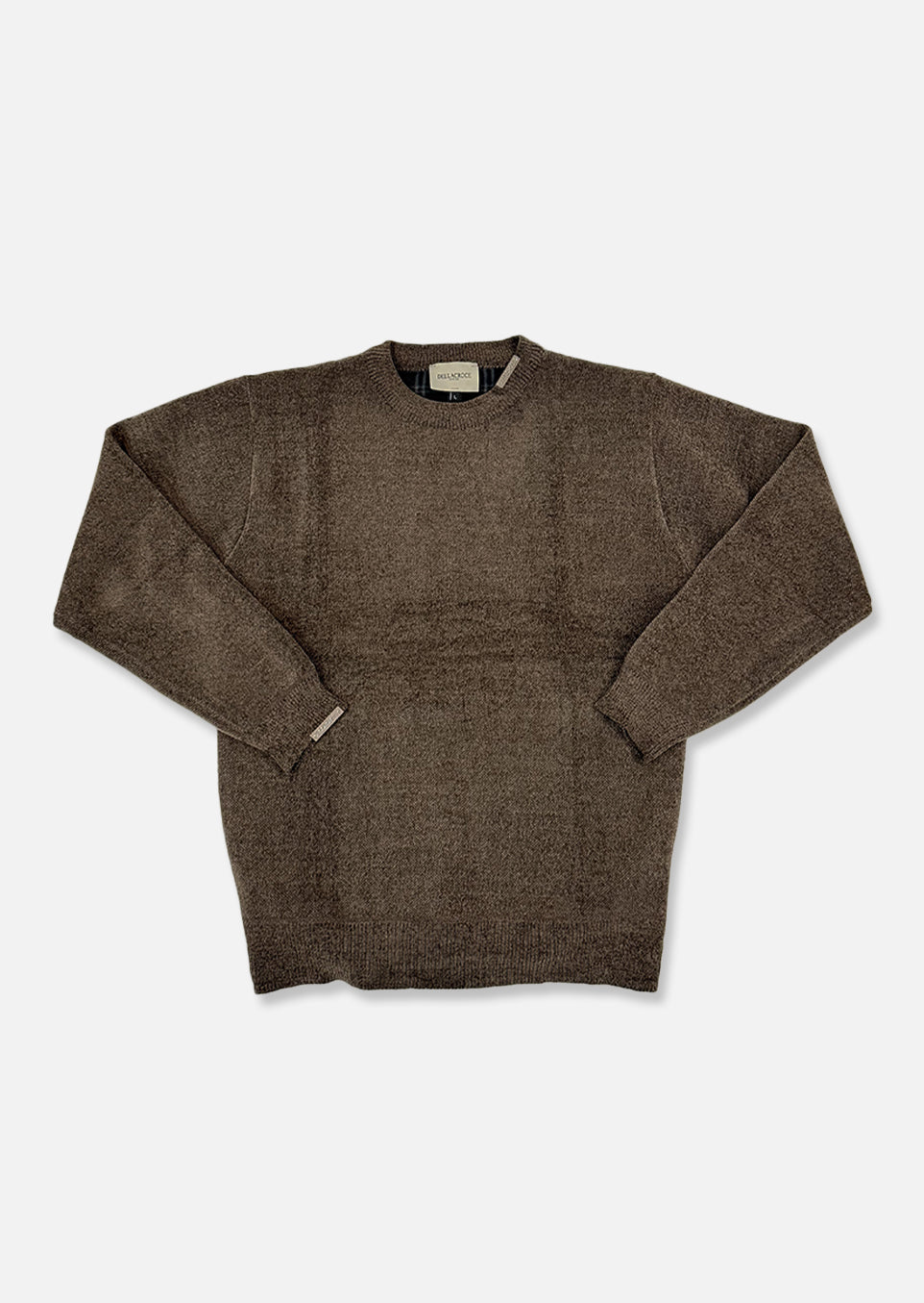 STEEL BADGE MOKA KNIT