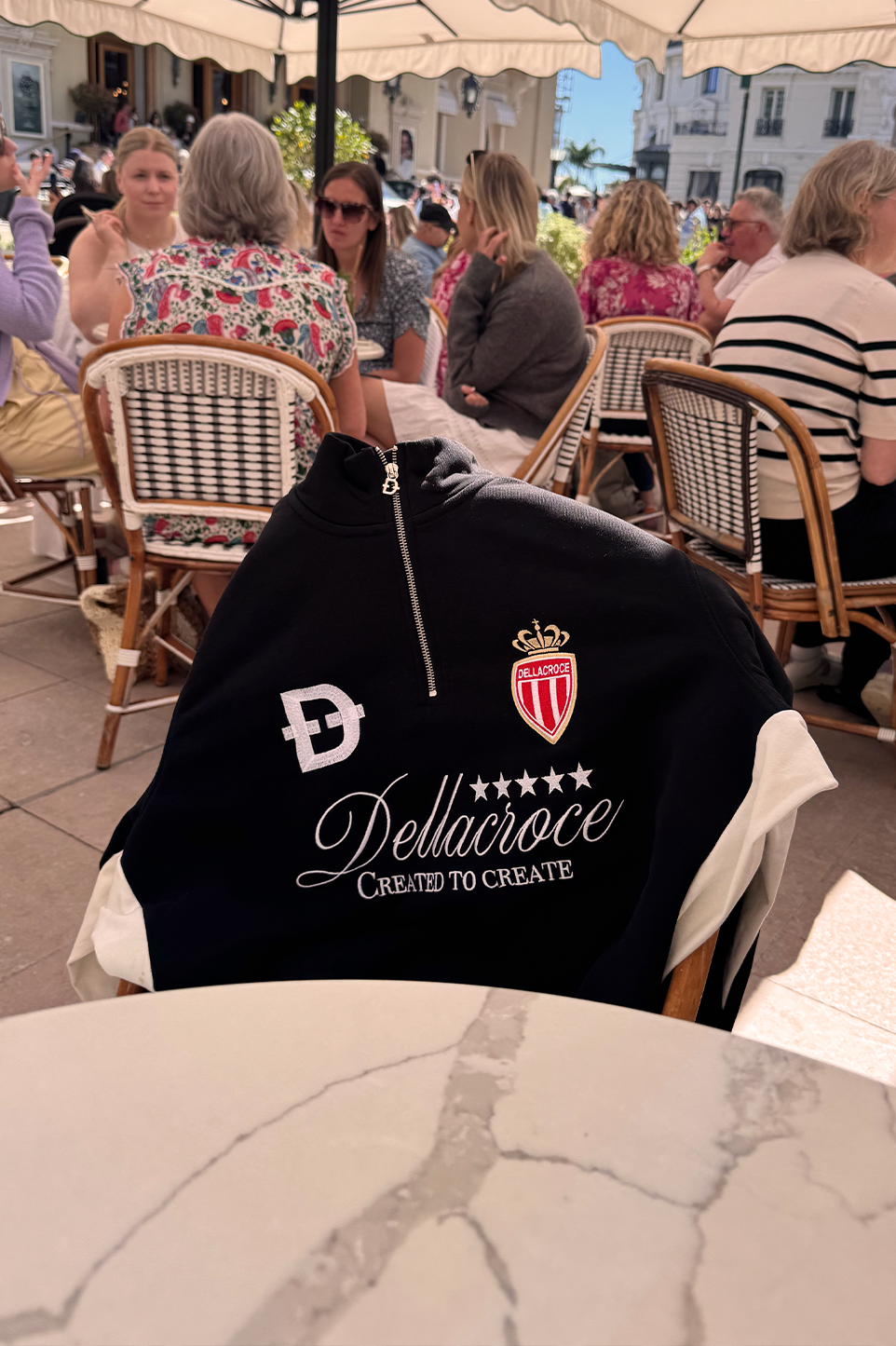 LOUIS II BLACK HALFZIP