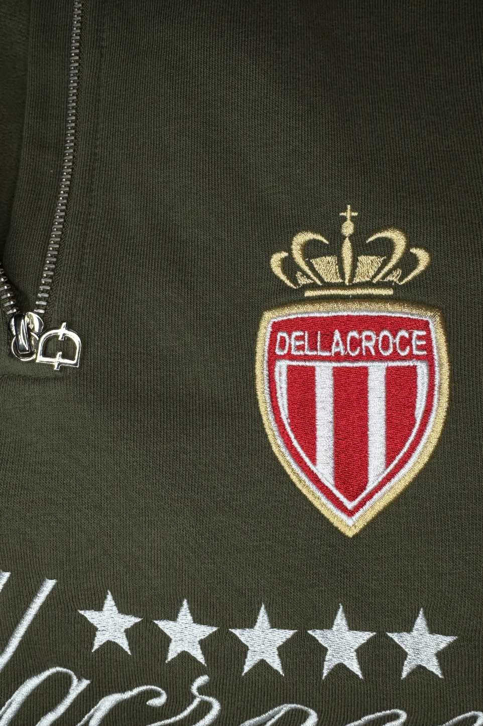 LOUIS II KHAKI HALFZIP