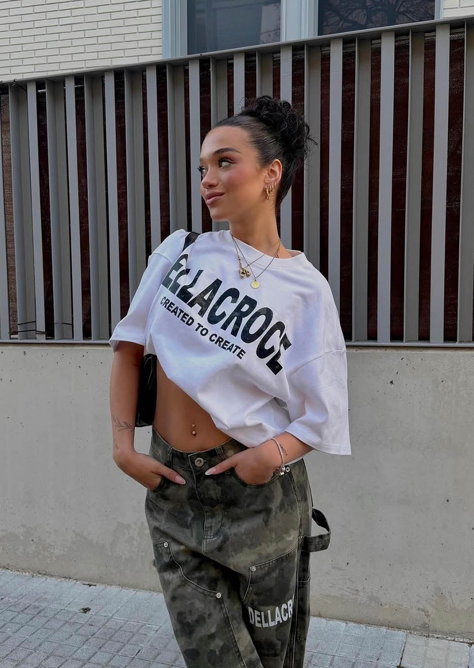 CAMOUFLAGE WHITE TEE