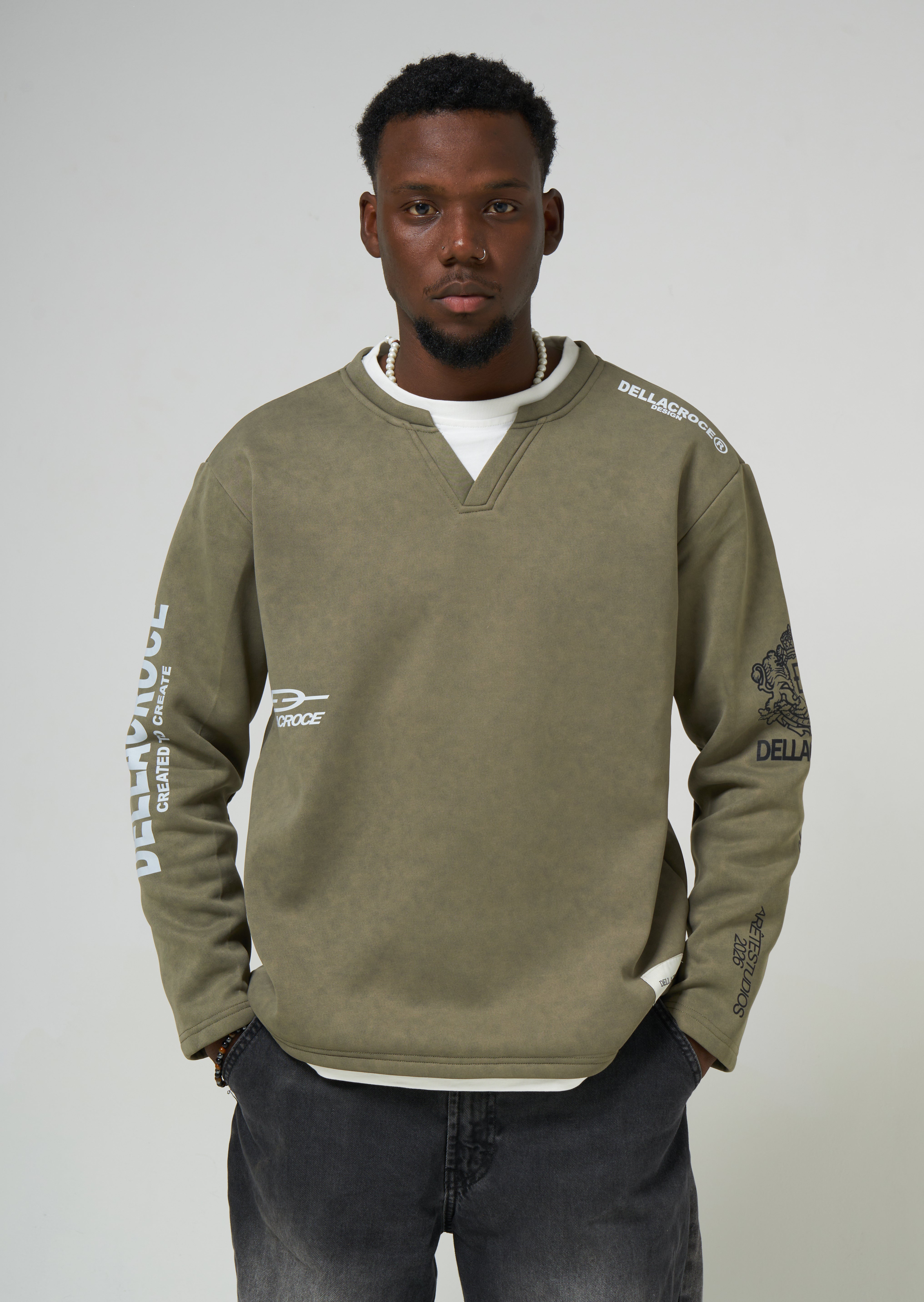 JADE STONE CREWNECK