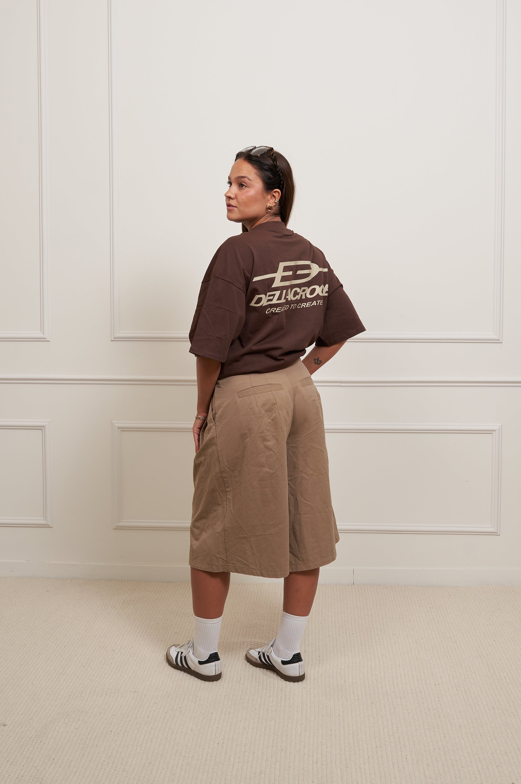 DLCRC BROWN TEE