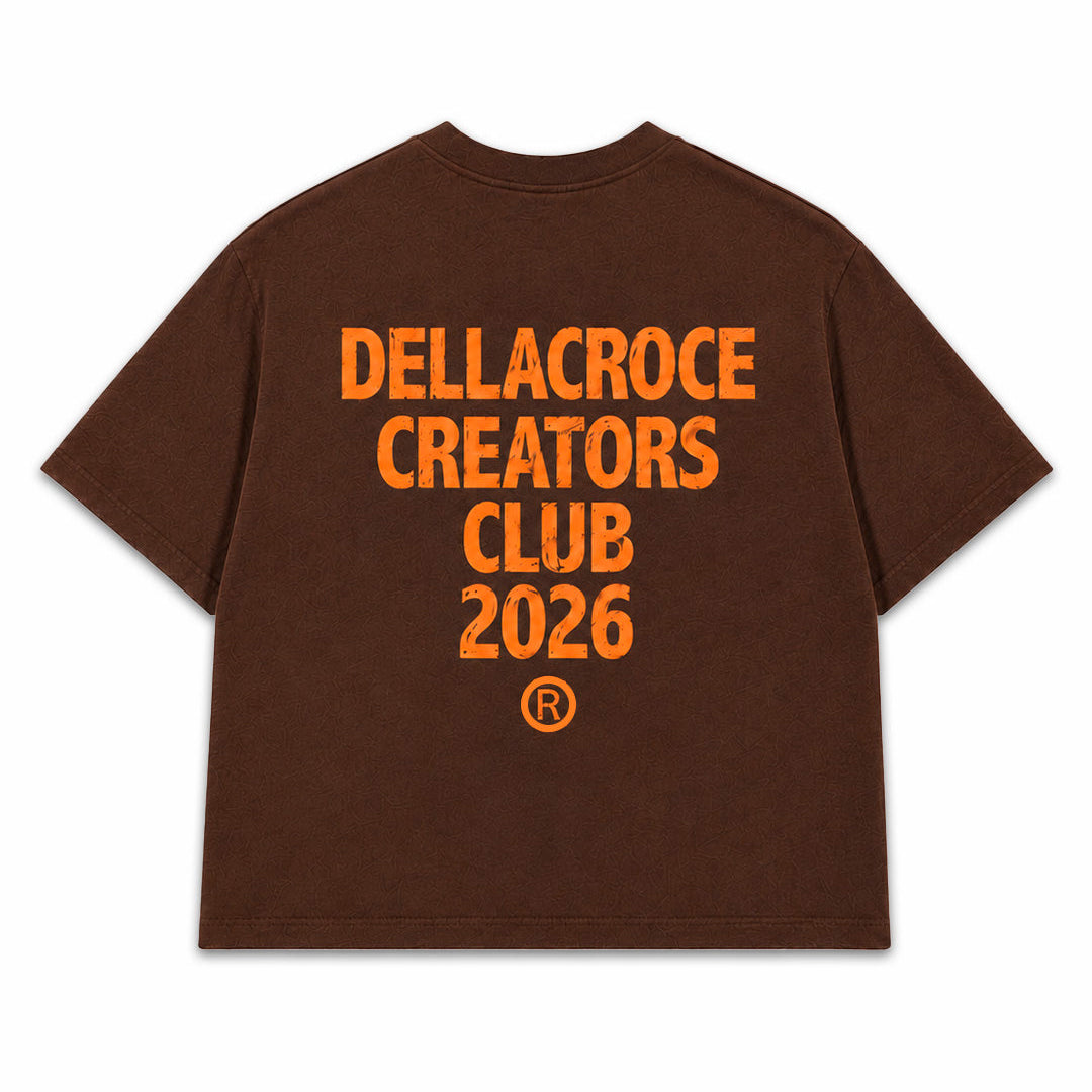 CREATORS CLUB BROWN TEE