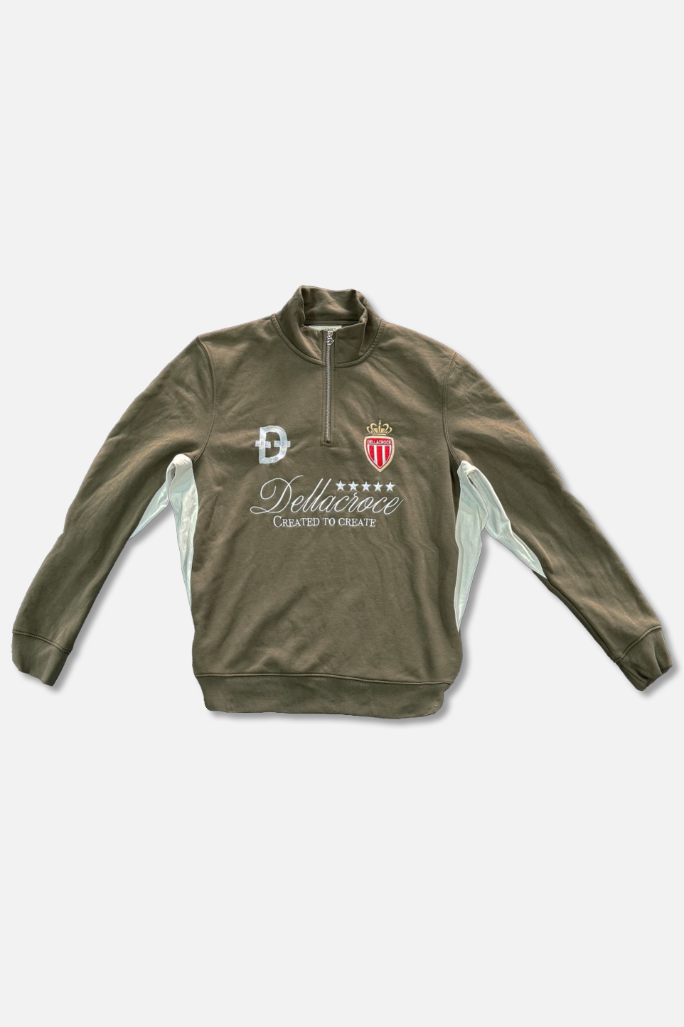 LOUIS II KHAKI HALFZIP