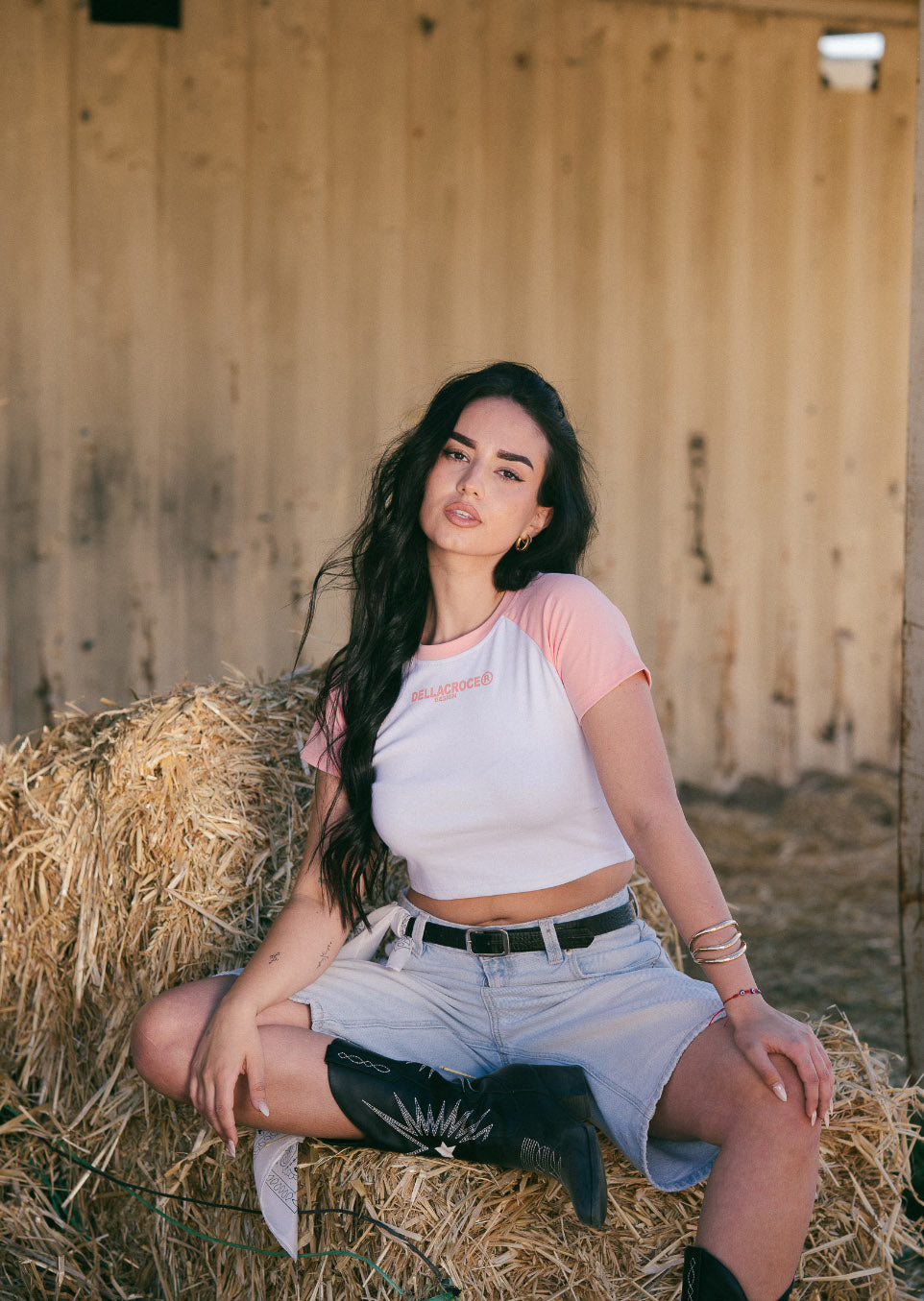 PINK BABY TEE