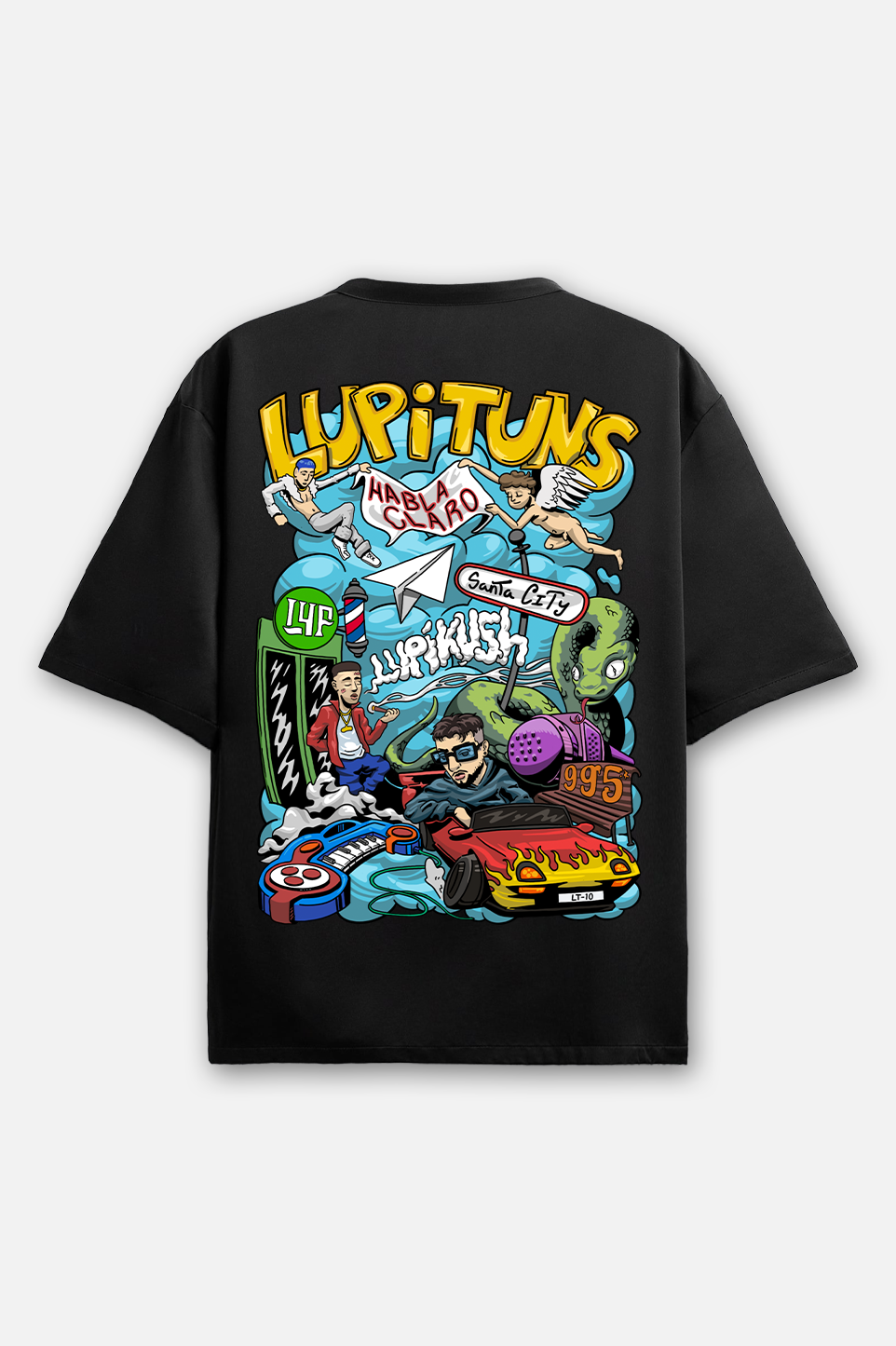 LUPITUNS BLACK TEE