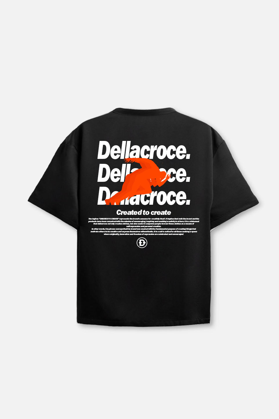 RRRUN. BLACK TEE