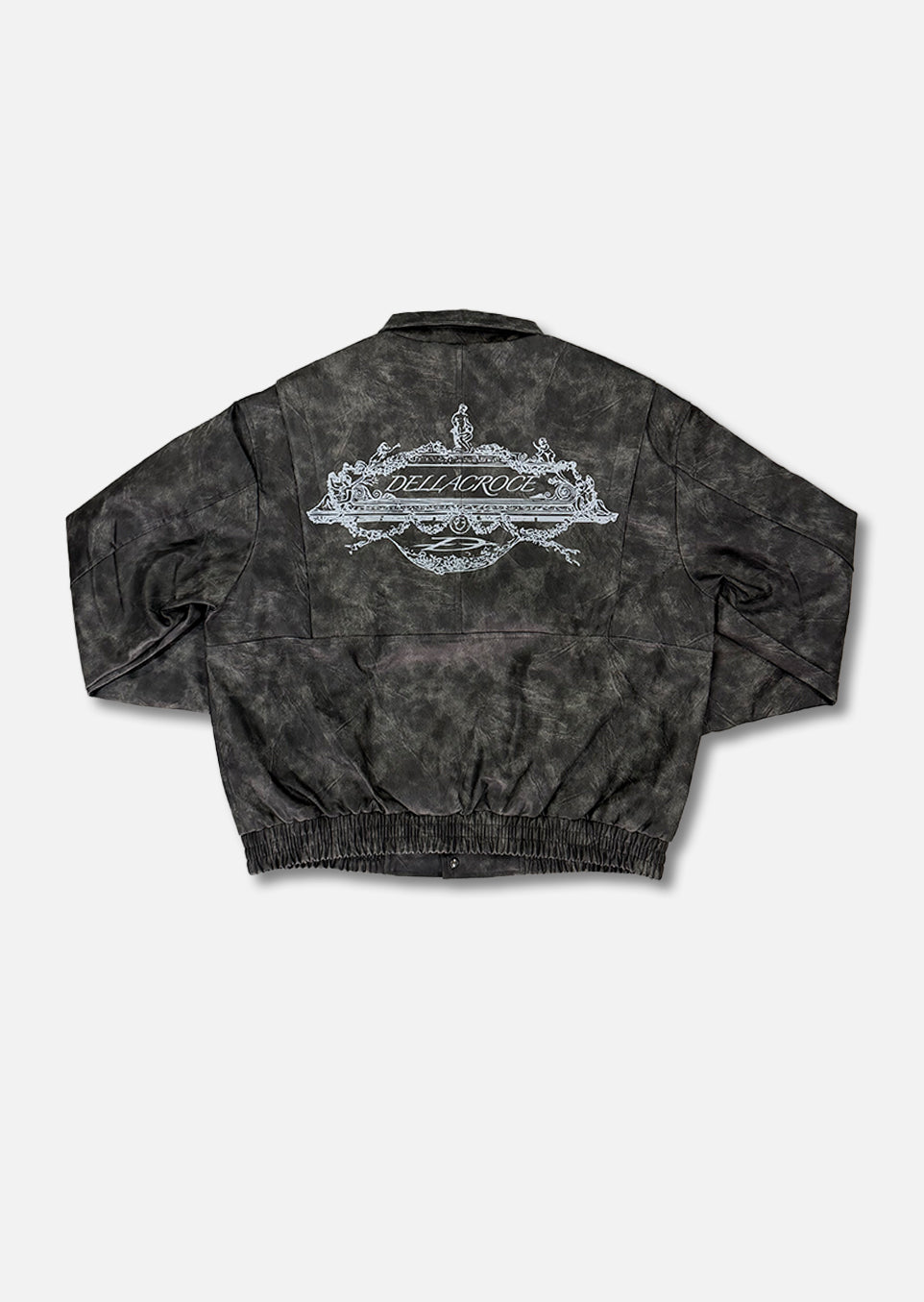 SCULPTURE LEATHER JACKET