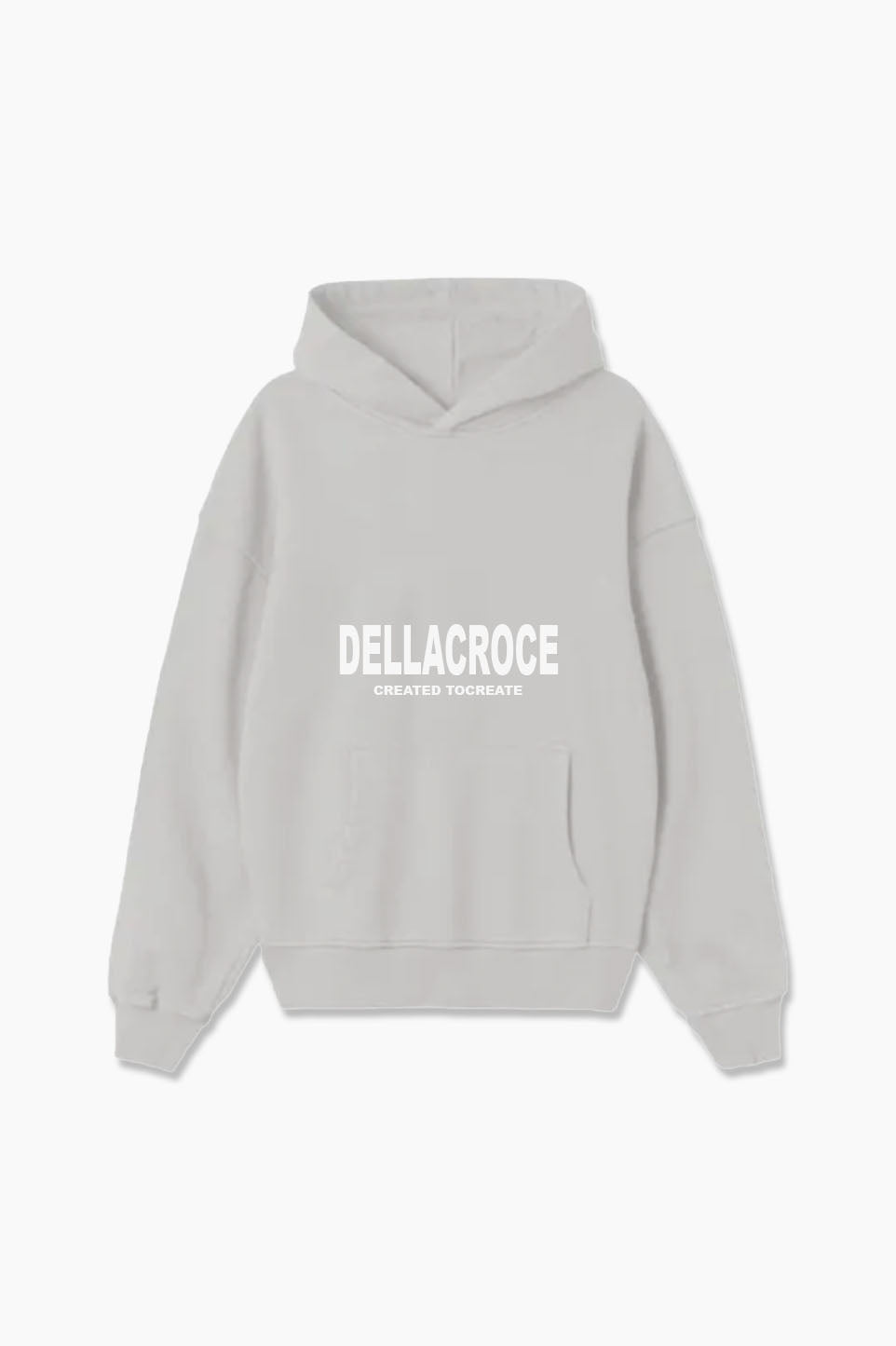 BASIC GLACERY GRAY HOODIE