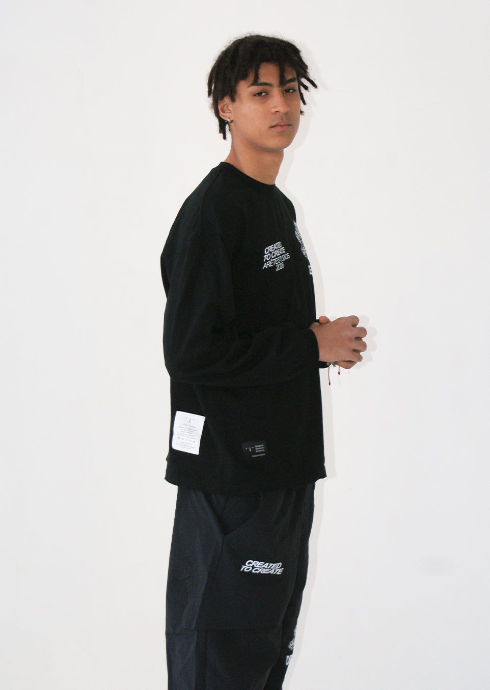 SHIELD BLACK LONGSLEAVE