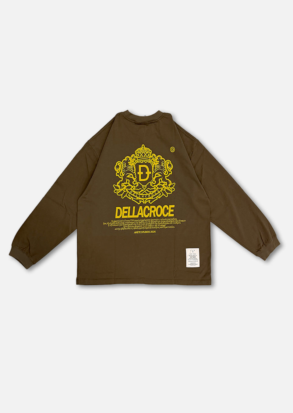 SHIELD BROWN LONGSLEEVE
