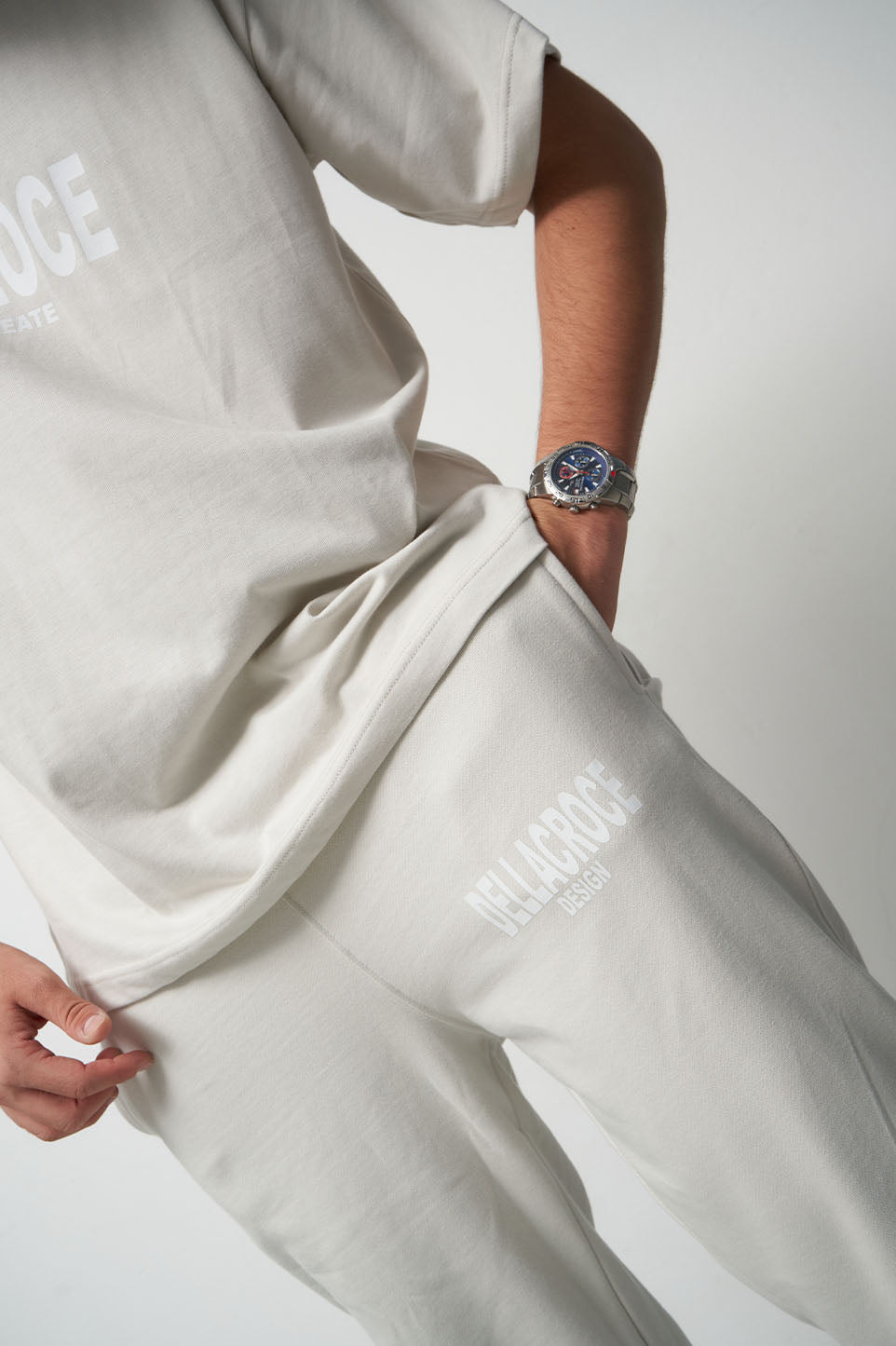 BASIC GLACERY GRAY JOGGER