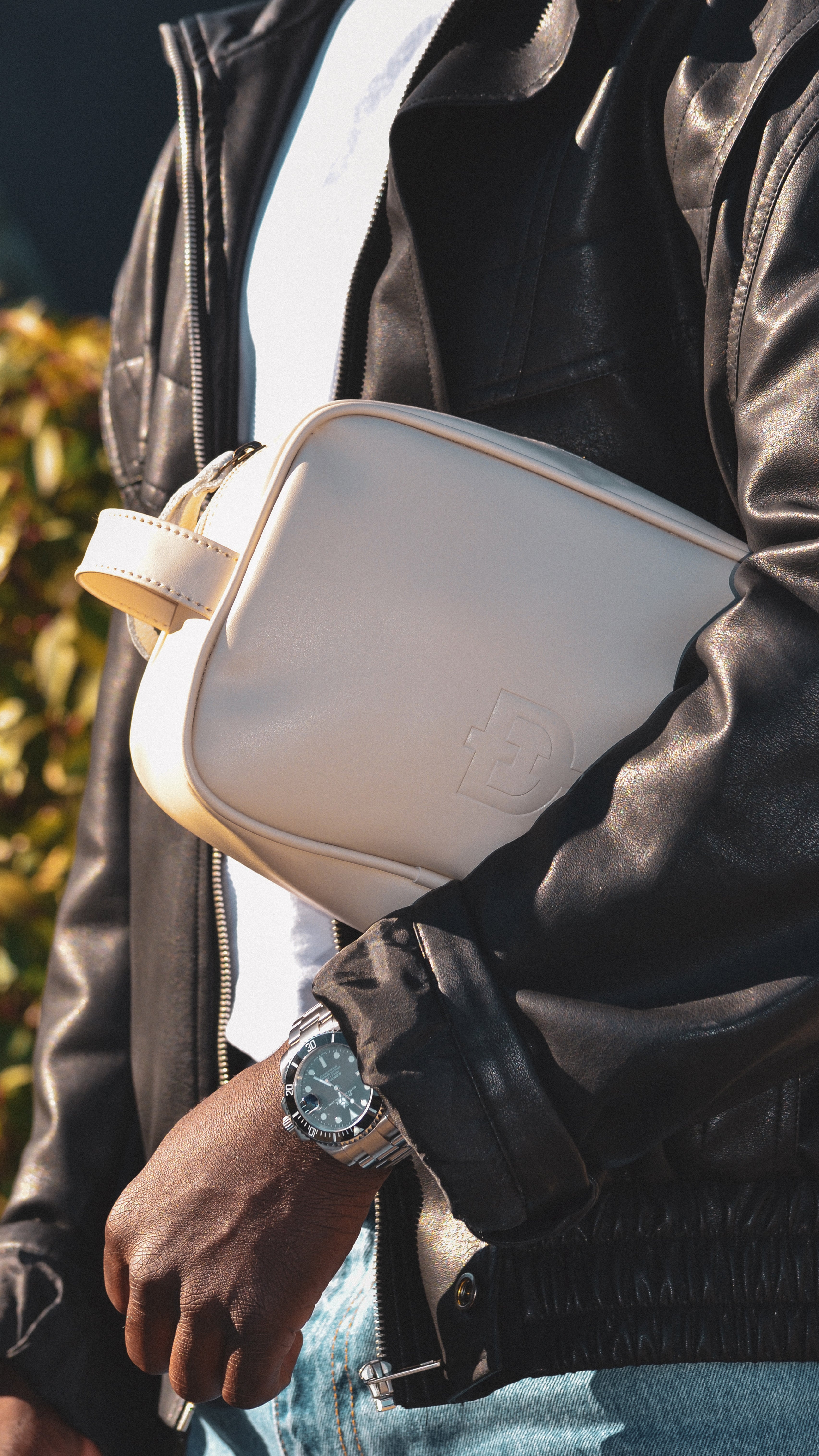 D-HANDBAG OFFWHITE
