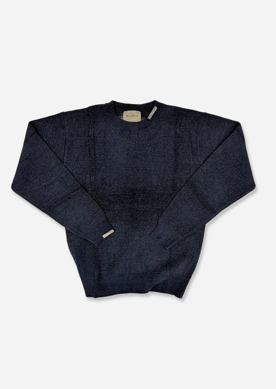 STEEL BADGE NAVY KNIT