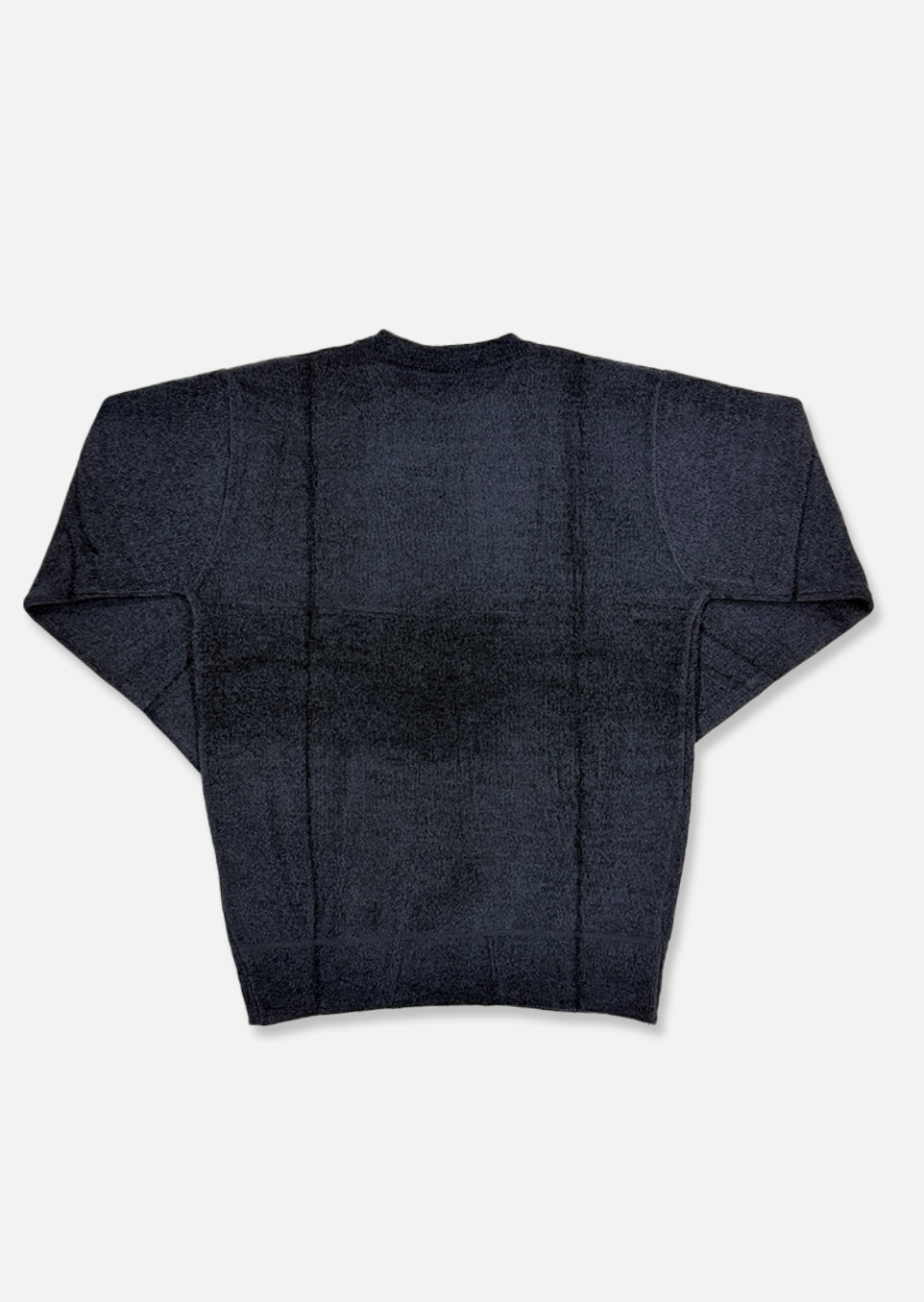 STEEL BADGE NAVY KNIT