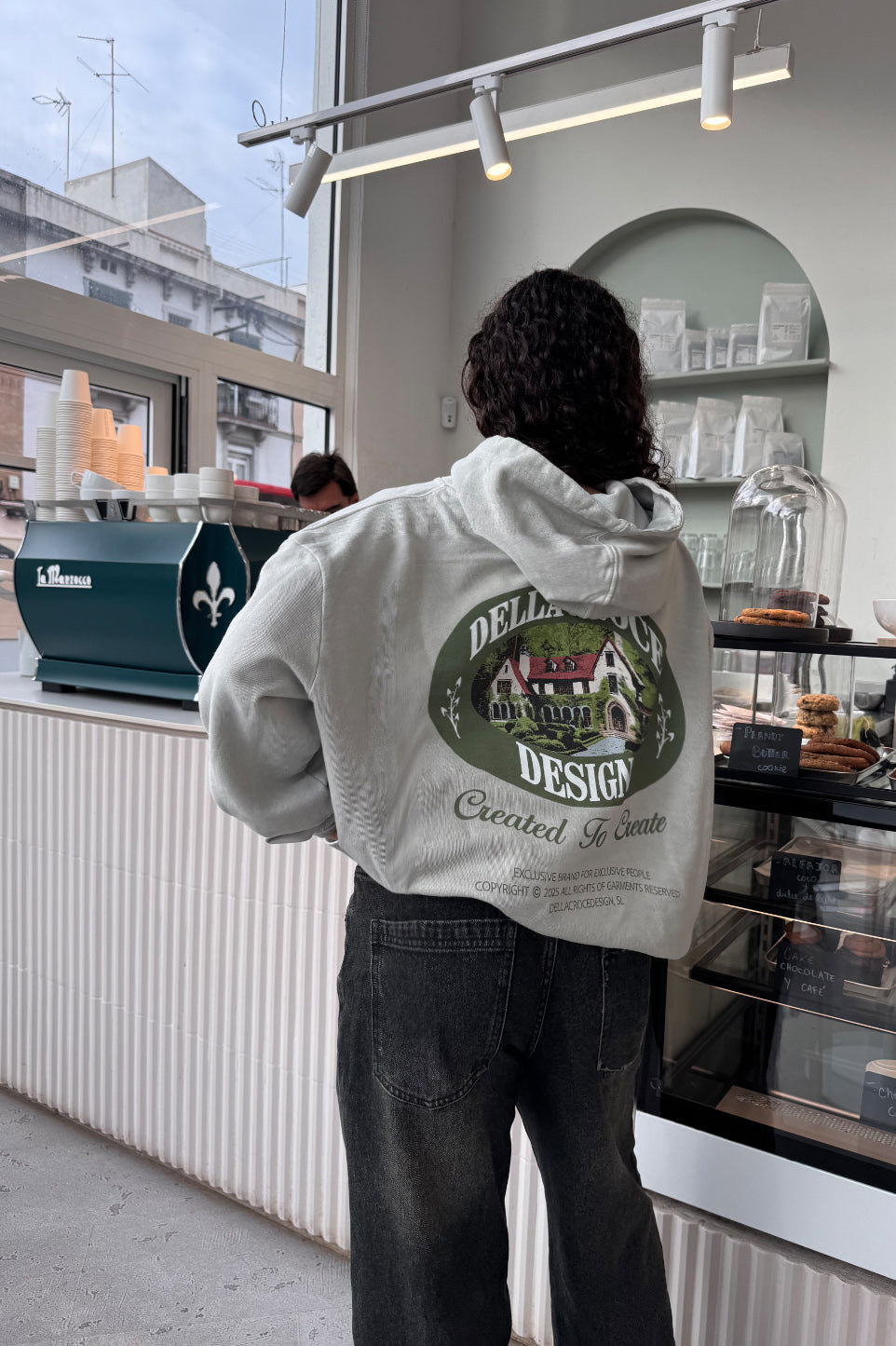 COTTAGE GREY HOODIE